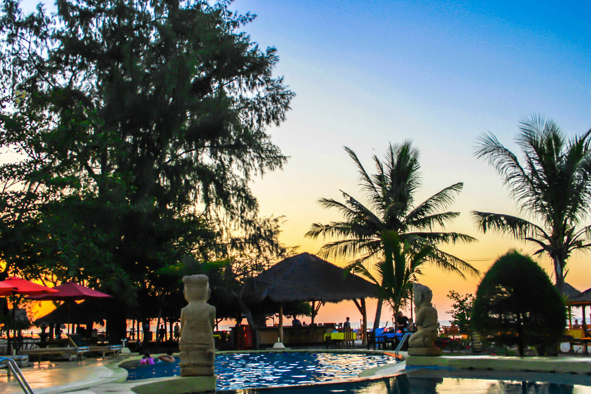 Oyo 2861 Hotel Gili Air & Restaurant Bagian luar foto